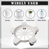CNQLIS 5 Gallon Bucket Dolly with 5 Smooth-Rolling Swivel Casters,75