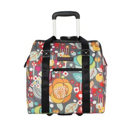 Lily Bloom Design Pattern Carry on Bag Wheeled Cabin Tote (Bliss)