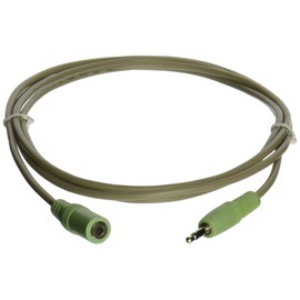 C2G 27408 3.5mm M/F Stereo Audio Extension Cable (PC-99 Color-Coded) (6 Feet, 1.82 Meters) Beige
