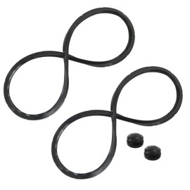 09985 Pressure Canner Sealing Ring with Overpressure Plug Repair Set for Presto 01751 01781 01784 01745 01755 01782, 16 Quart/18 Quart/23 Quart Replacement by Acupress