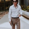 JASGOOD Canvas Web Belts Flip-Top Solid Black Military Buckle Mens