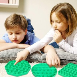 Sensory Fidget Toys, Silicone Squeeze Decompression Toy Games, Stress Relief Toys for Adults Funny Toy for Age 6+ Kids Teens, 3PCS