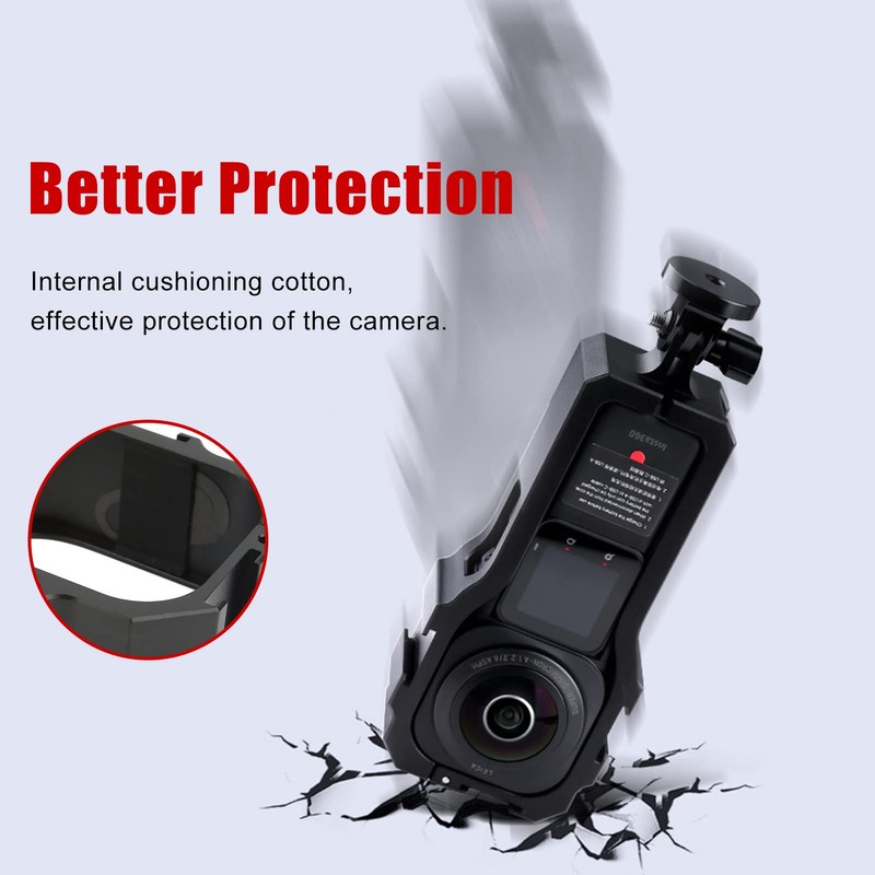 Yunseity Action Camera Frame Case for ONE RS 1 Inch