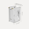 Richelieu Hardware 1700CPSBC Onward Pocket Door Pull, Passage Lock, 3