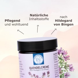 Quendel Cream | According to Hildegard von Bingen | 100% Natural | Care Cream | True to Original | 50 ml