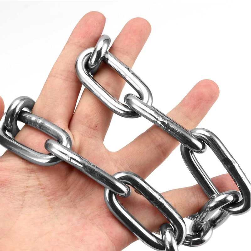 TOMIUS 10M 304 Stainless Steel Chain ⌀3mm Metal Security Chains