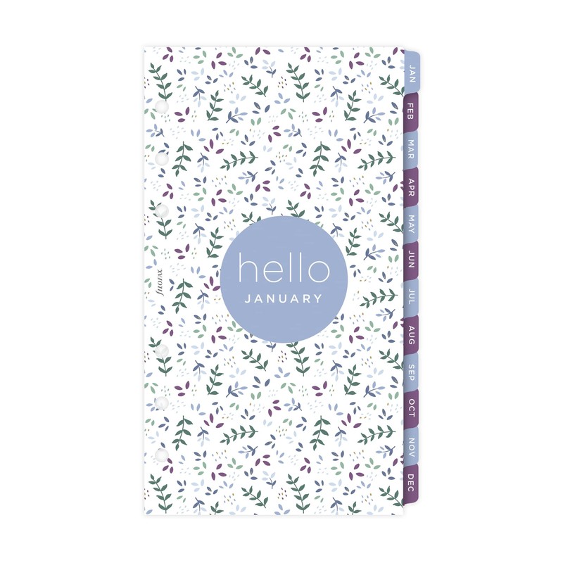 Filofax Personal Garden week to view diary - 2024