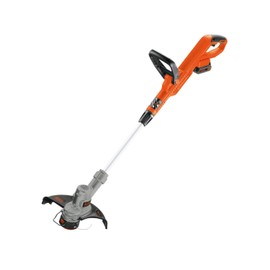 BLACK+DECKER 20V MAX Cordless String Trimmer, 2 in 1 Trimmer and Edger, 12 Inch, Battery Included (LST300)