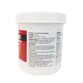 Stone Pro Granite Polishing Powder Pro Shine 1 Pound - Light