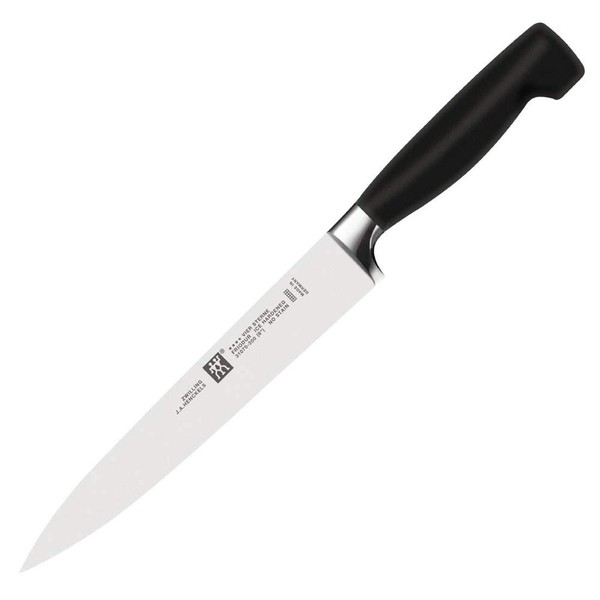 Zwilling Four Stars Slicing knife, Silver/Black