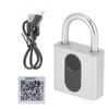 Bluetooth Padlock Intelligent Fingerprint Phone APP Lock Set for Dormitory
