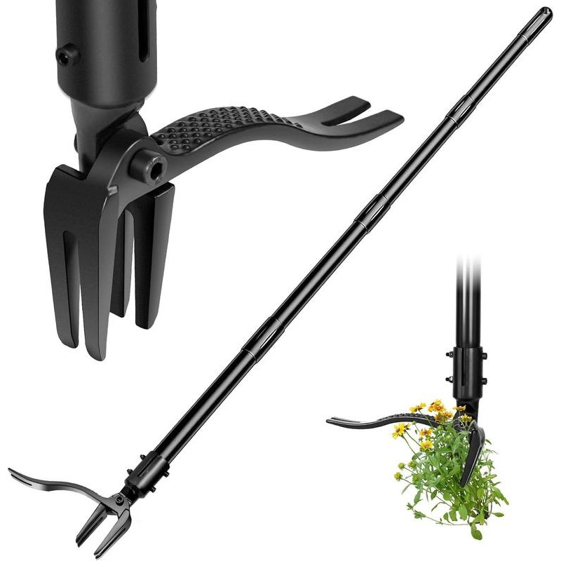 Stand Up Weeder Puller Tool with Long Handle - Heavy