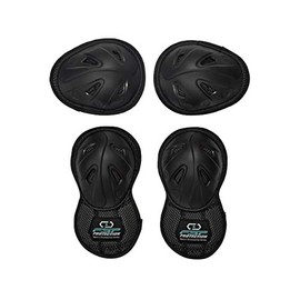 Elf Flagship FSP-99 Motorcycle Protector, Hard Shoulder and Elbow Protector, Black