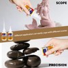 Bottrony Stone Glue - 2 Pcs Fast Drying Clear Super