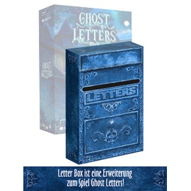 BORGOS Letterbox - Ghost Letters Expansion - Murder Mystery Game with Secret Roles - Board Game [German Edition]