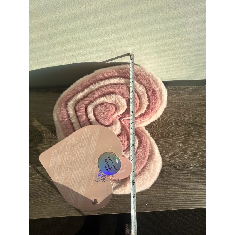 Snuggle Buddy PINK Heart Valentine's Day Heat & Hug SOFT
