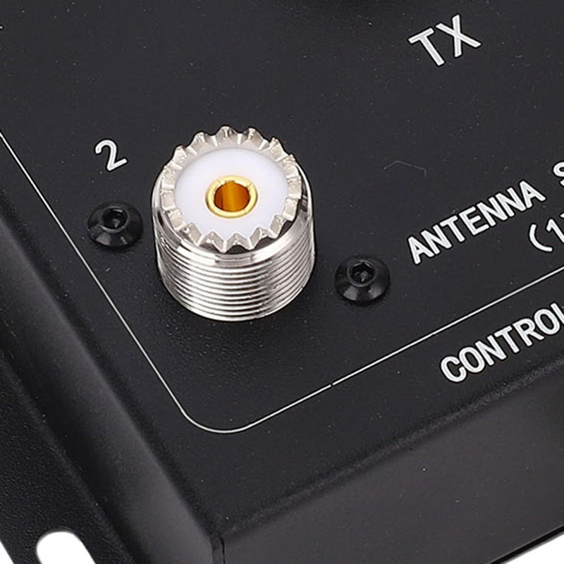 4 Way Coaxial Remote Antenna Switch, 1.8MHz-60MHz 500W PEP with