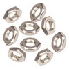 Half Hex Nuts Hexagon Metric Thread Thick Nut (M10 /