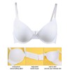 ohmydear White Bras for Women Wired Comfort Bra Plus Size