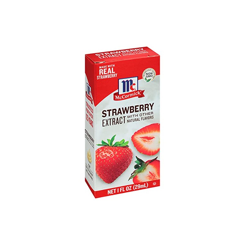 McCormick, Strawberry Extract With Other Natural Flavors, 1 Fl Oz