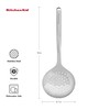 KitchenAid Premium Strainer with Hang Hook, 14-Inch, Stainless Steel