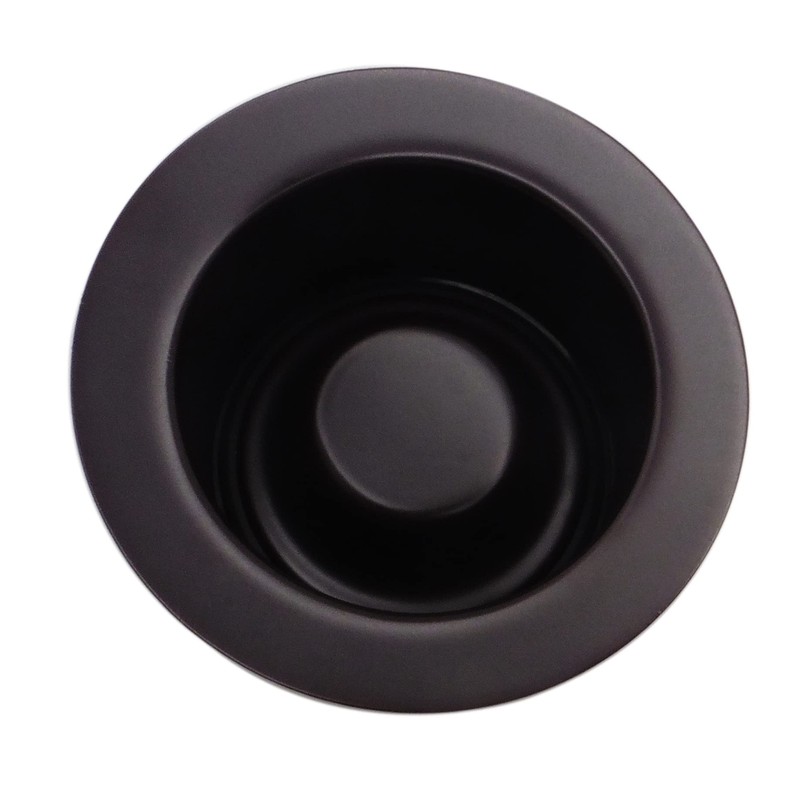 Westbrass D2105-12 3-1/2" EZ-Mount Brass Kitchen Sink Waste Disposal Drain