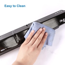 Uniflasy Grill Heat Plate Replacement for Dyna-Glo DGH450CRP, Heat Plates for Dyna-Glo 4 Burner Grill, Porcelain steel Heat Plate, 4 Pack