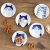 EAST table SHICHITA Cat Bean Plate, 3.1 inches (8 cm),