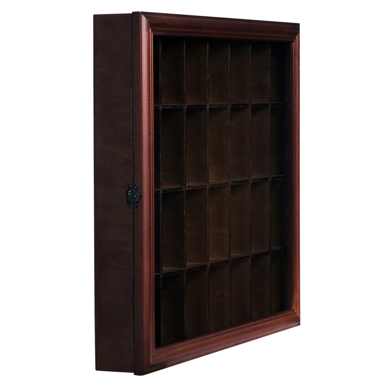 Gallery Solutions - 18x16 Shot Glass Collection - Display Case