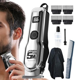 Hair Cutter for Men - Electric Hair Cutters Cordless - Daily Grooming Hairstyle Precision Quiet Tool for Home Travel Salon Camping Bald Head Fashion