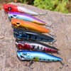 Sougayilang 10pcs Hard Plastic Floating Fishing Lures for Saltwater Freshwater