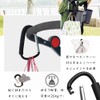 Stroller Hook, Luggage Hook, Aluminum Alloy Carabiner, Portable Hook, Multi