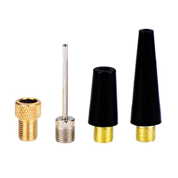 4 Pieces Ball Pump Needle Set Needle Inflator Kit Needle Nozzle Adapter