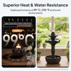 ELEGOO ASA Filament 1.75mm Deep Black 1KG, UV & Weather