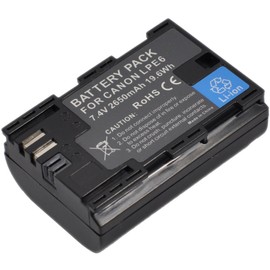 BTBAI LP-E6N Battery+Charger AC/DC Single for LPE6N LP-E6 LPE6 5D 6D 7D Mark II III 60D 60Da 70D 80D 5Ds 5DS R XC10 XC15 Digital Camera s1a