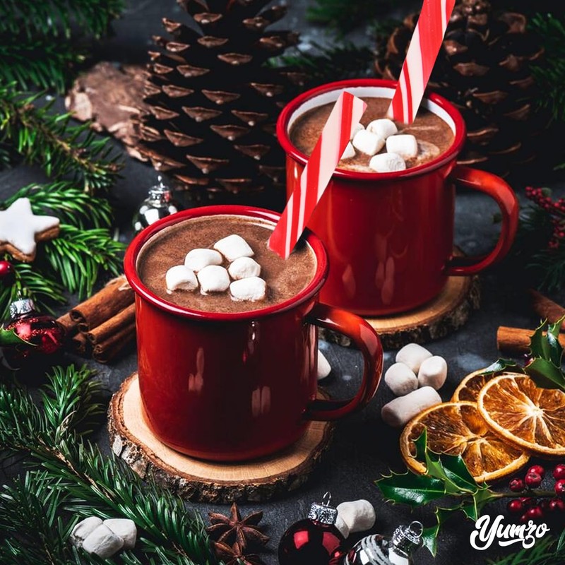 Hot Chocolate Kit, Premium Holiday Hot Cocoa Gift Sets With