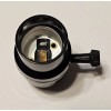 Lamp 3-WAY TURN KNOB PHENOLIC LAMP SOCKET WITH LARGE 1/2"