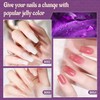 JODSONE Gel Nail Polish Kit 60 PCS with U V