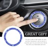 Gasedin Gasedin 2 PCS Car Engine Start Stop Decoration Ring,