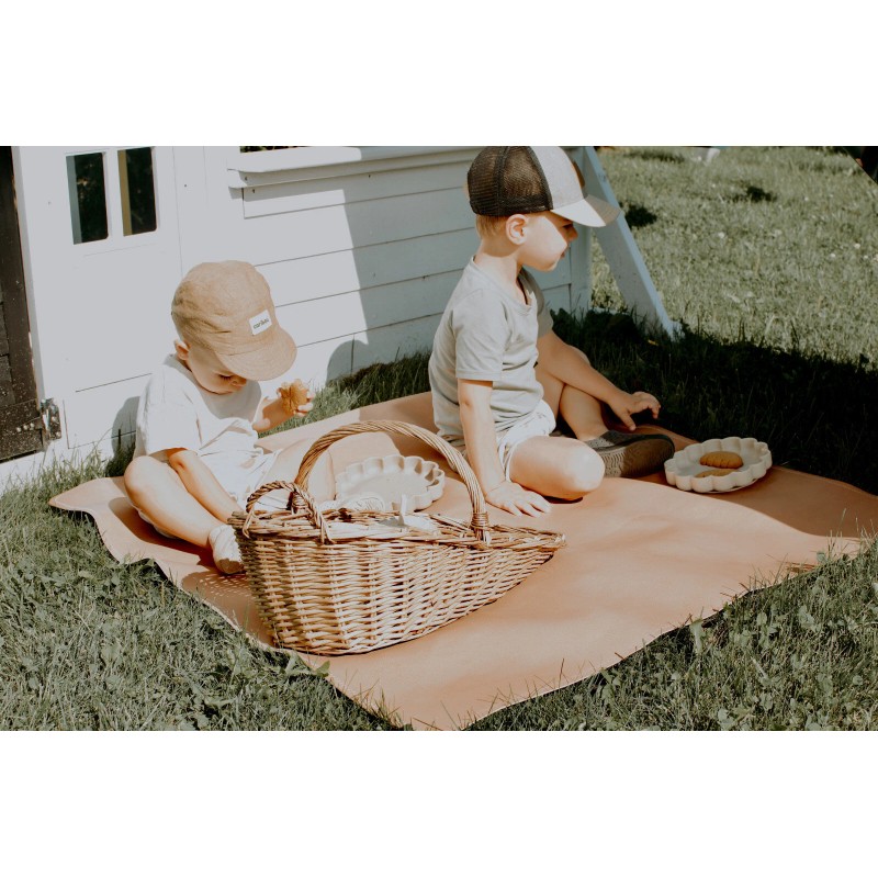 Uniklook Vegan leather Cloth Double Sided Playmat Waterproof blanket 39"x39"