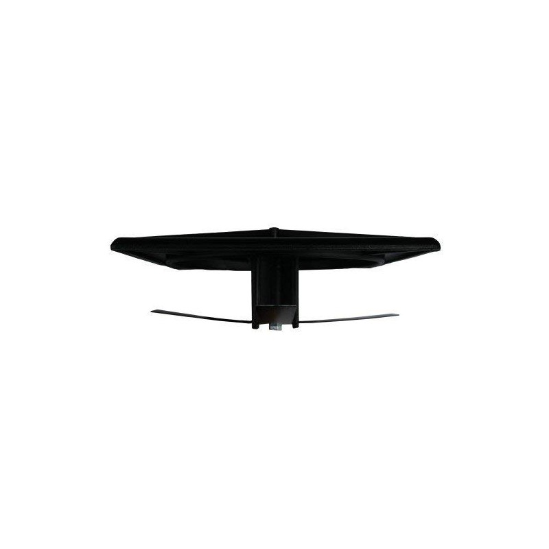 4" Square Light Pole Top Cap- Black Plastic