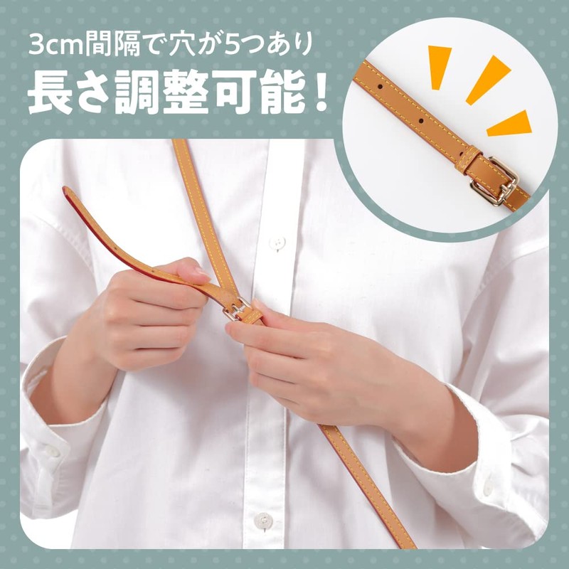 SOWAKA Shoulder Bag, Belt, Genuine Leather, Bag, Replacement, Shoulder Strap,