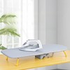 Wall Mount Folding Ironing Board with Iron Holder, Tabletop Mini