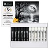 Artecho Set di 12 gessetti a olio (8 x 60