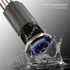 Zoyseay 19mm Push Button Start Switch 12V LED 5A 250V