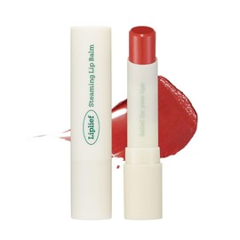 LIPLIEF Steaming Lip Balm Holika Korean Vegan Lip Care Colorless Hyaluronic Acid Hypoallergenic Instant Exfoliating Care (#Sola)