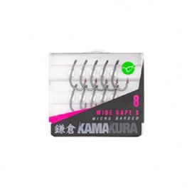 Korda Kamakura Wide Gape X Mirco Barbed Hooks: 8