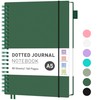 RETTACY Dotted Notebook, A5, Bullet Dot Journal, Lightweight, Pad, for