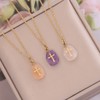 Chengxun Simple Stainless Steel Golden Clavicle Chain Necklace for Women