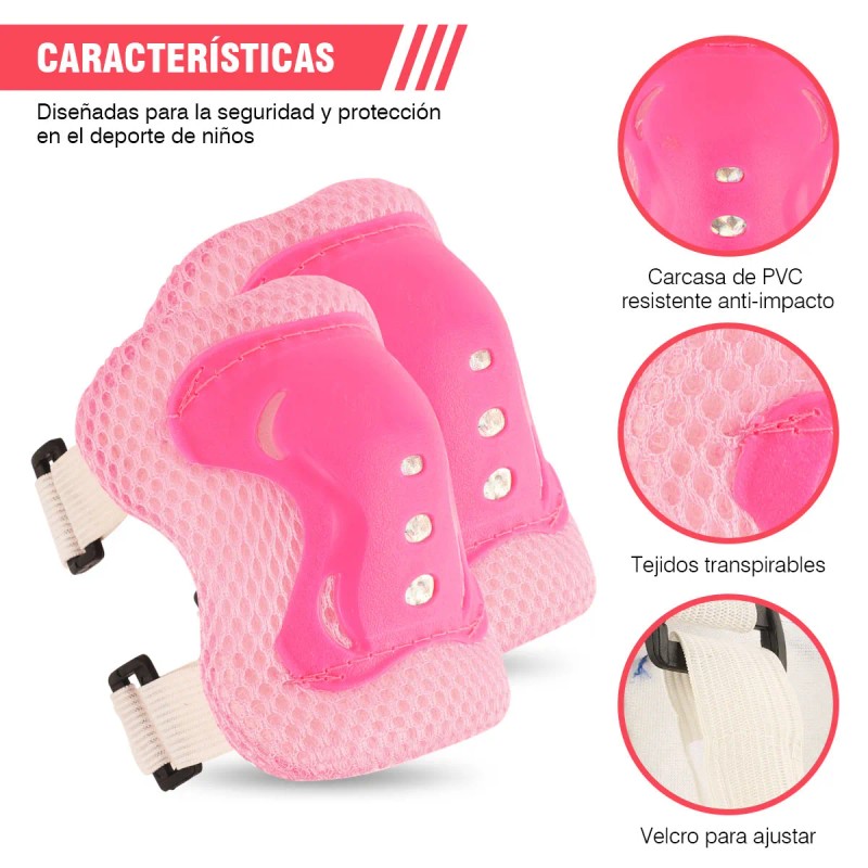 Trixter Kit Equipo De Protección Para Patinar Niños Conjunto De